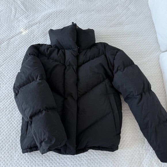 ARITZIA WILFRED THE CLOUD PUFF COAT BLACK XXS - Picture 2 of 5